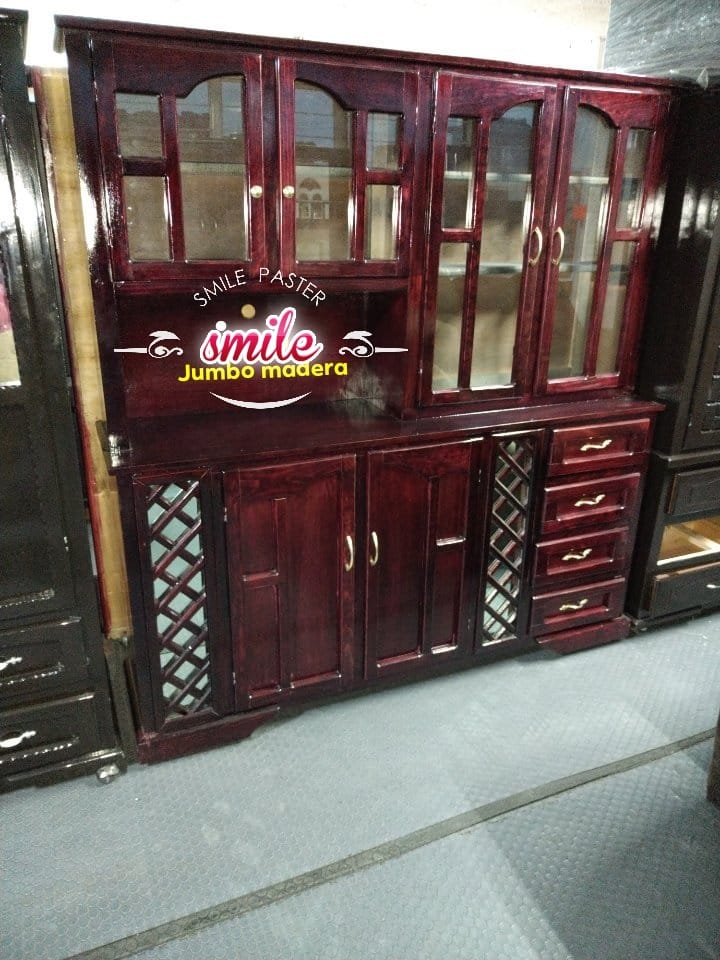 Vitrina Jumbo Pino Natural