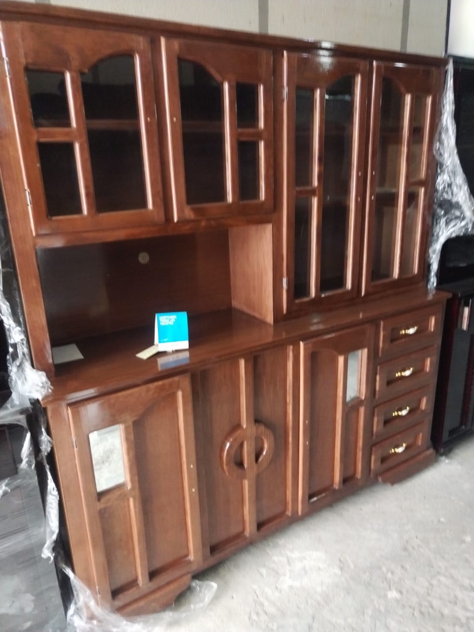 Vitrina Jumbo Pino Natural