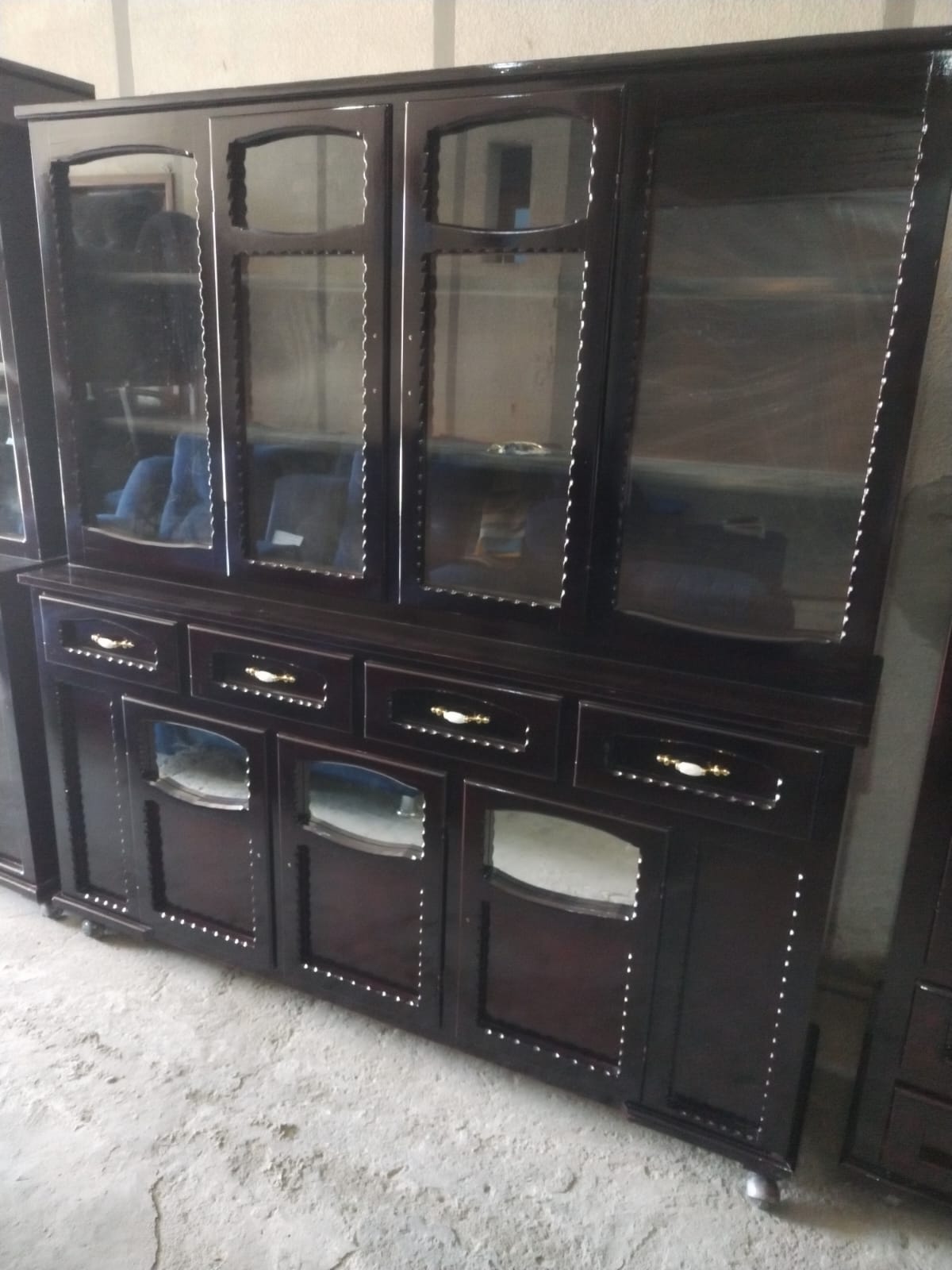 Vitrina Jumbo Clásica Pino