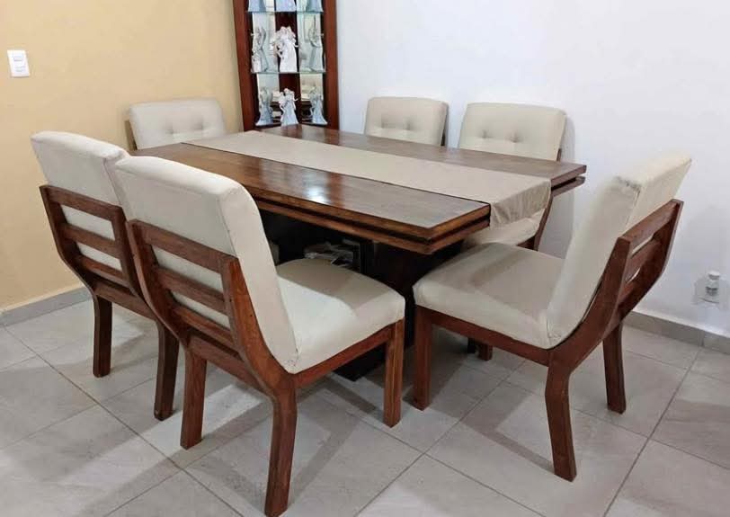 Comedor Rejilla Pino 6S