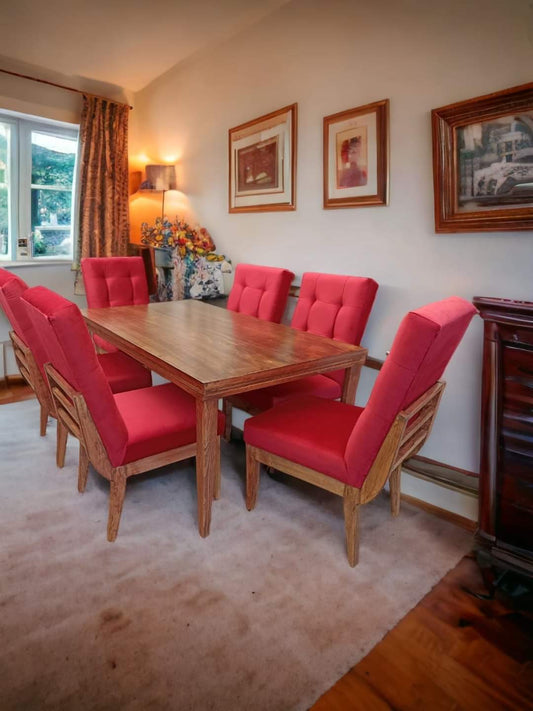 Comedor Rejilla Pino 6S