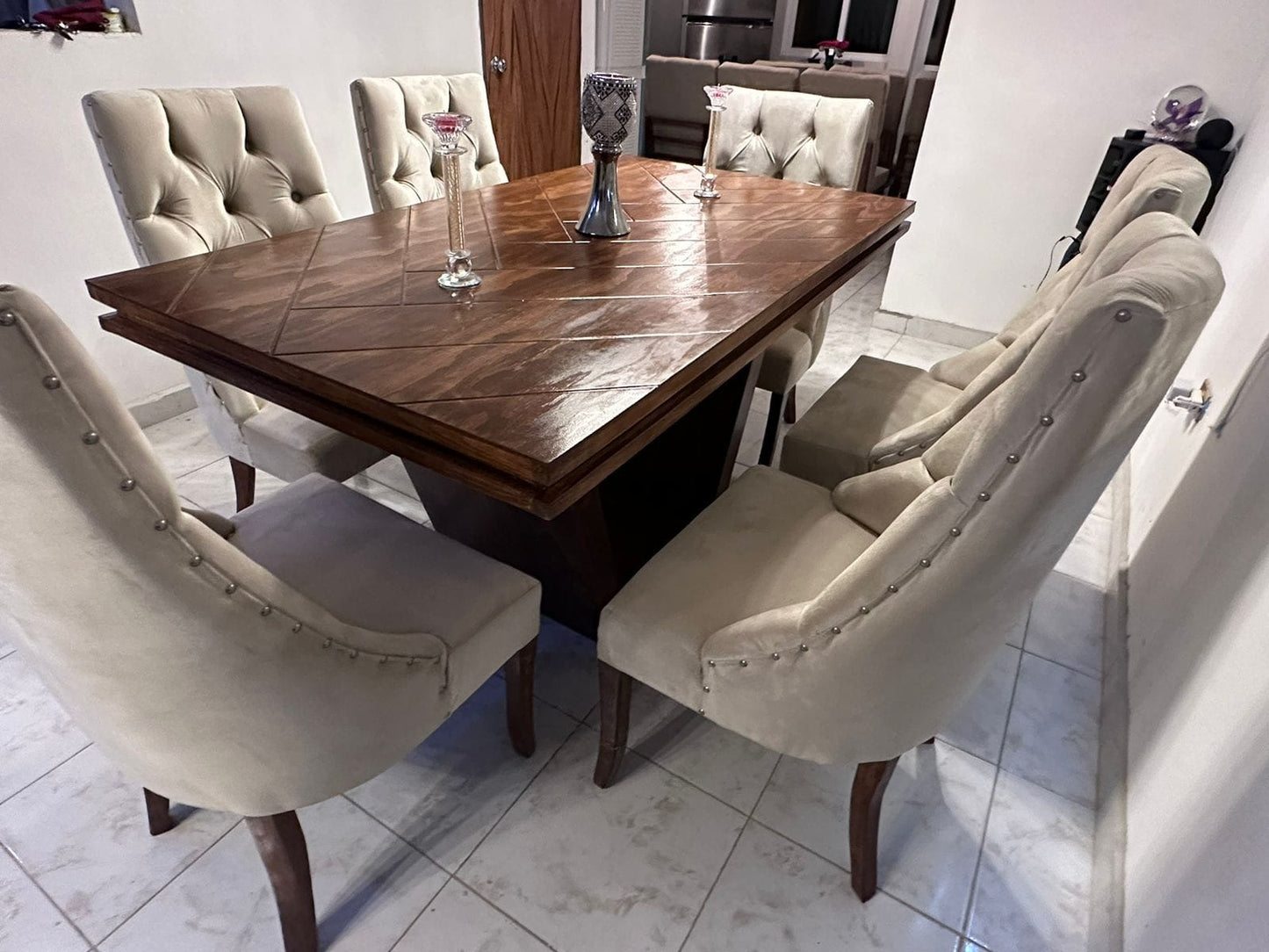 Comedor Imperial Pino Macizo 6S