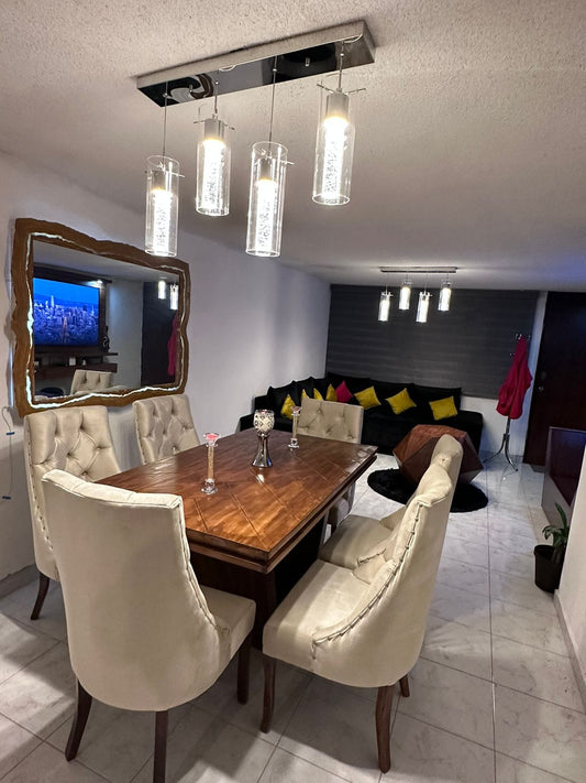 Comedor Imperial Pino Macizo 6S