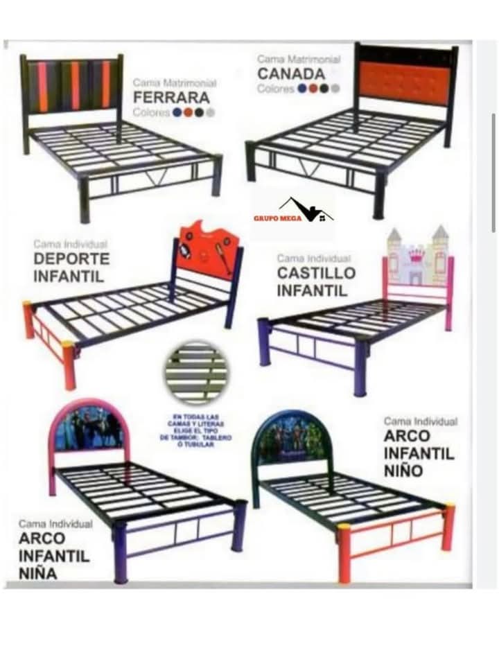 Cama Infantil Reforzada KidsSteel
