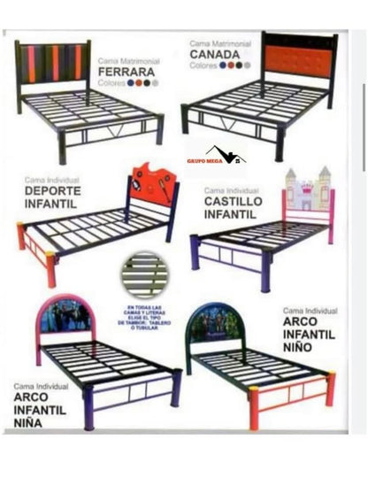 Cama Infantil Reforzada KidsSteel