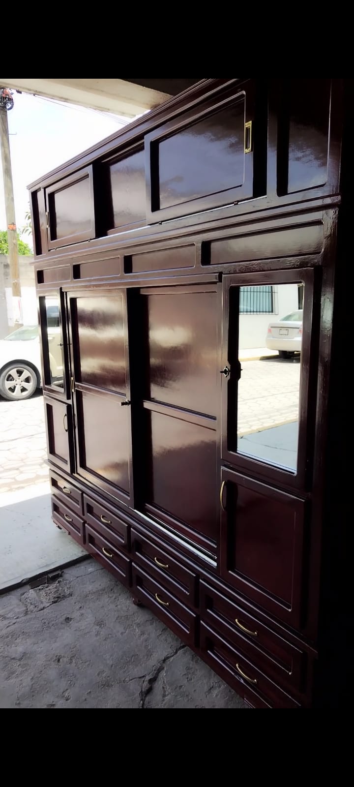 Clóset Essential 3P Pino Natural