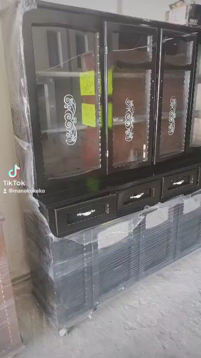 Vitrina Jumbo Clásica Pino